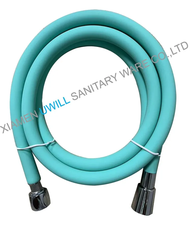 Green Silicon Shower Hose With Three Layer