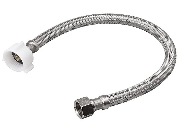 Cupc Flettet Slange - 3/8 Kvinnelig Kompresjonstråd X 7/8 Kvinnelig Ballcock Tråd Toalettslange