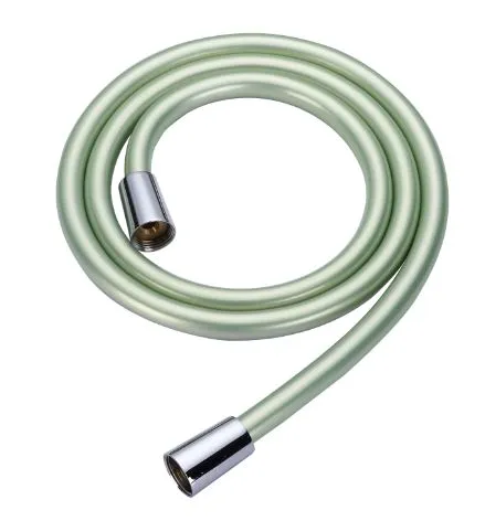 Fem-lags limegrønn PVC glatt dusjslange Fleksibel slange